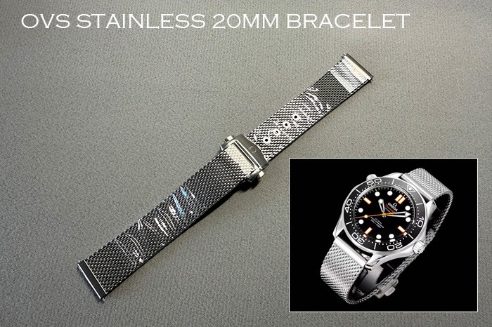 2025 OVS Quality Stainless Steel Bracelet 20mm For Omega Seamaster