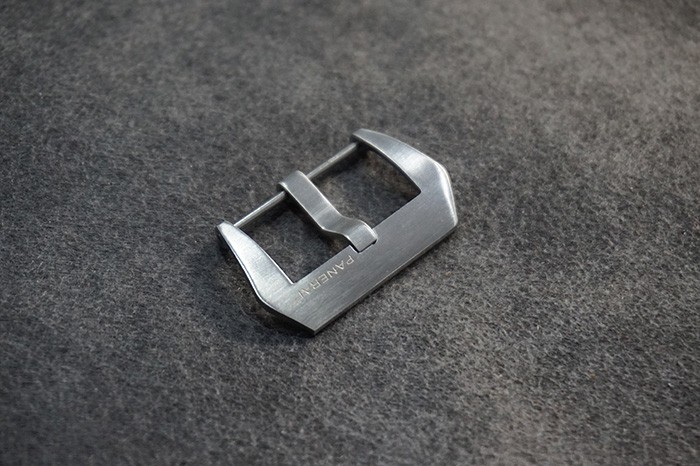 New 26mm Aftermarket Panerai Brushed Silver Stainless Steel Tang Pin Buckle Watch Clasp