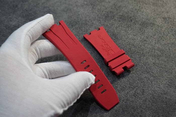 2022 JF EDITION 28MM/30MM RED COLOR RUBBER STRAP FOR AUDEMARS PIGUET ROYAL OAK OFFSHORE 42MM/44MM 15710/26405/15703/26400