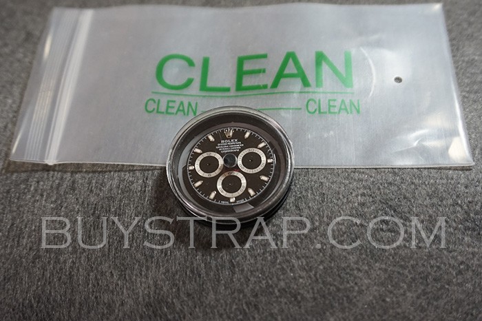 CLEAN Version Black Watch Dial For Rolex Daytona