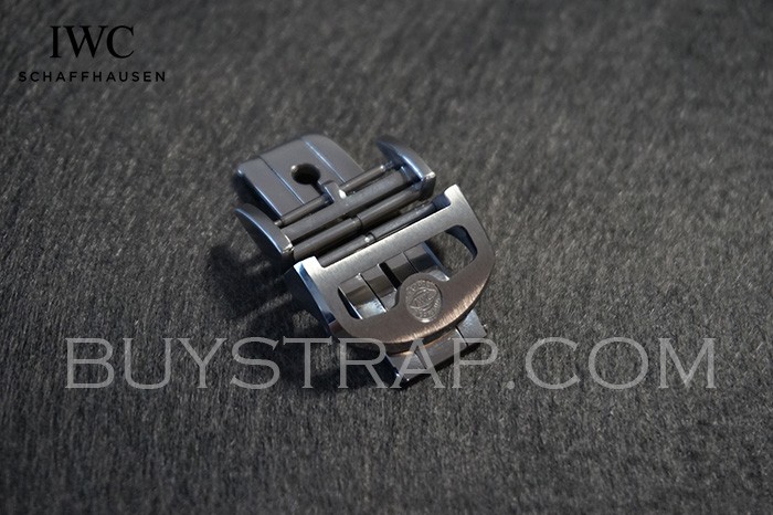 2023 ZF EDITION AFTERMARKET IWC PROBUS S/S 18mm NEW STYLE BUTTERFLY Deployment Deployant Clasp Buckle