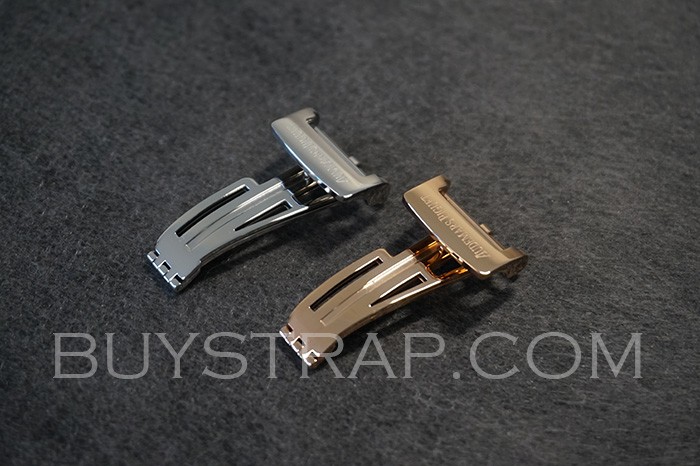 2024 JF 1:1 Edition Silver and Rose Gold 18mm Watch Buckle Clasp for Audemars Piguet 