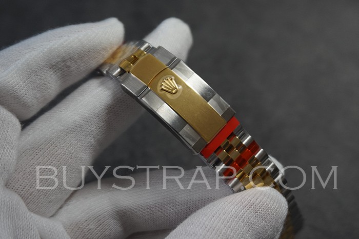 2024 EW Version 904L Two Tone 21mm Jubilee Bracelet For 41mm Rolex Oyster Perpetual Datejust Watch