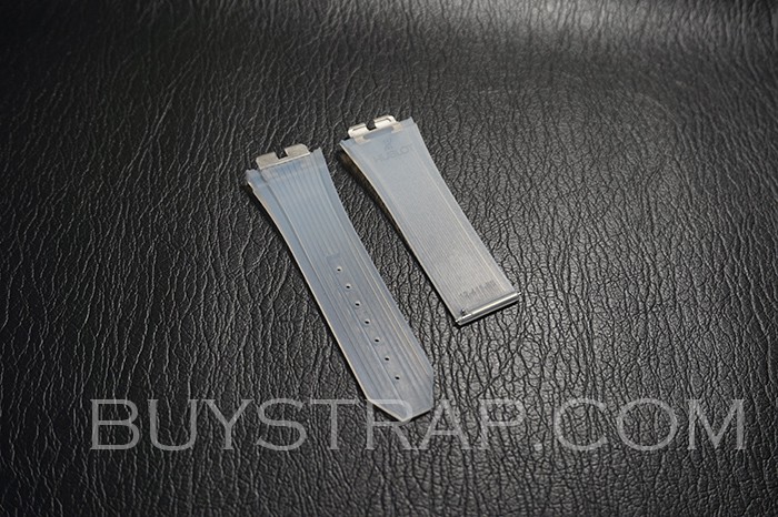 Transparent Rubber Strap For Hublot Big Bang 411
