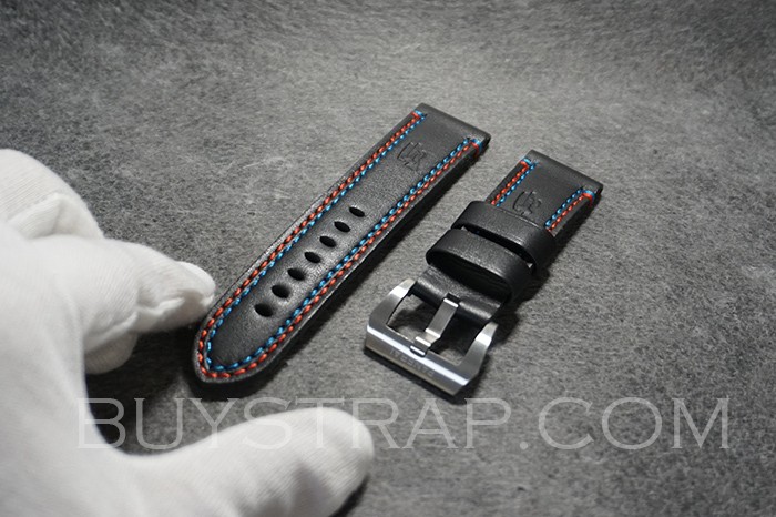 Panerai PAM00727 24mm Calf Leather Strap. 35TH AMERICA'S CUP SPECIAL EDITIONS