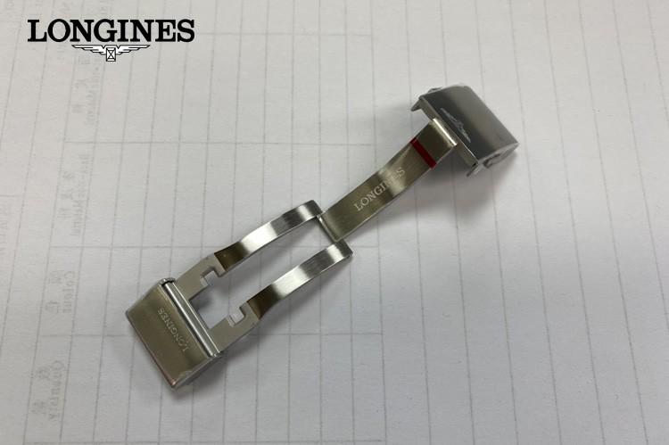 Aftermarket OEM Quality Silver Folding Buckle Clasp Substitute For Longines Conquest Watch 