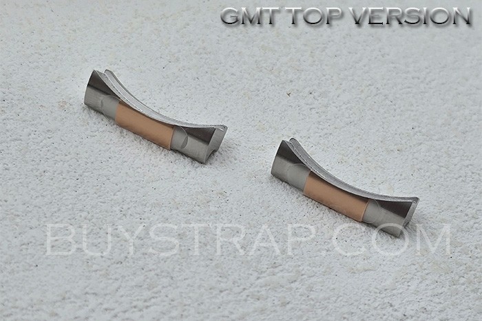 AAA Grade Edition Rosegold Two-tone Endlink For Rolex GMT-Master II 1167 and 1267 Series