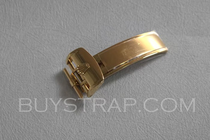 2026 Top Grade Replacement Rolex Cellini Watch 16MM Gold Folding Clasp Deployment Buckle