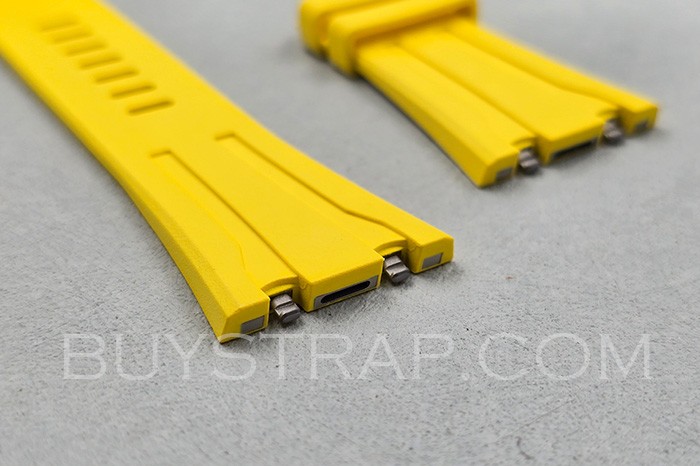 Yellow New Viton Quick Release Watch Strap Rubber Band, The Only Correct Version For  Audemars Piguet 26420