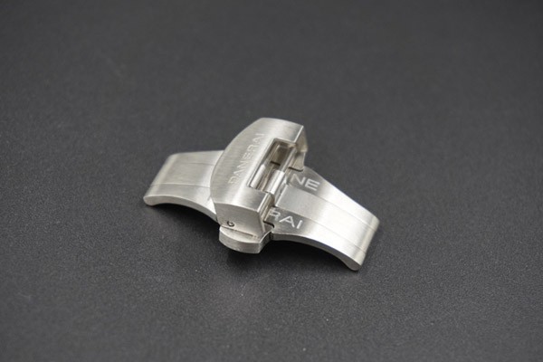 22mm Deployment Clasp Buckle Steel Butterfly Buckle for Panerai