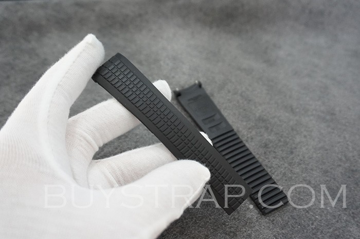 2024 ZF PURE RUBBER (not silicon) THE BEST BLACK EDITION SO FAR.SUPER QUALITY Patek Philippe Aquanaut 5167a New Edition Black Rubber Strap.Size is 21mm