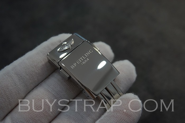 Aftermarket Breitling 20mm Stainless Steel Deployment Buckle A20D2 / A20D4