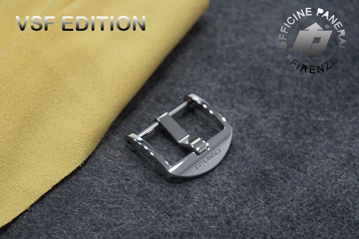 VSF New Engraved Back Polished Steel, 22mm, Luminor - 44 Mm And Radiomir 1940 45-47 Mm. PAV00621