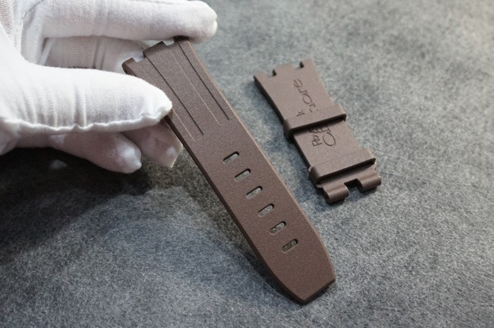 2022 JF EDITION 28MM/30MM COFFE BROWN RUBBER STRAP FOR AUDEMARS PIGUET ROYAL OAK OFFSHORE 42MM/44MM 15710/26405/15703/26400