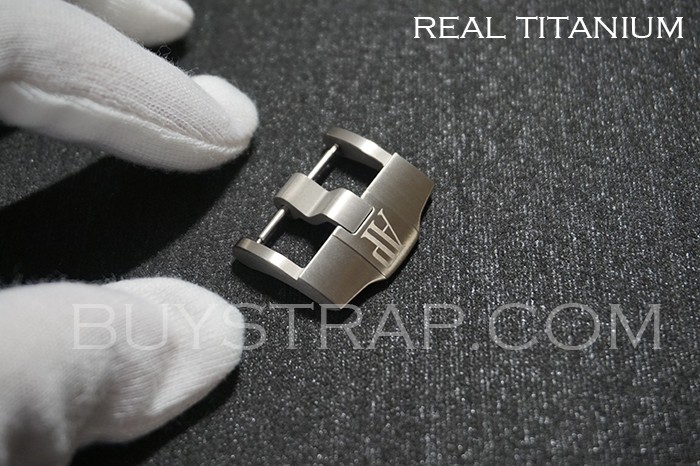 Only 4.6g AP Super Quality 24MM Real Titanium Tang Buckle For AUDEMARS PIGUET ROYAL OAK OFFSHORE