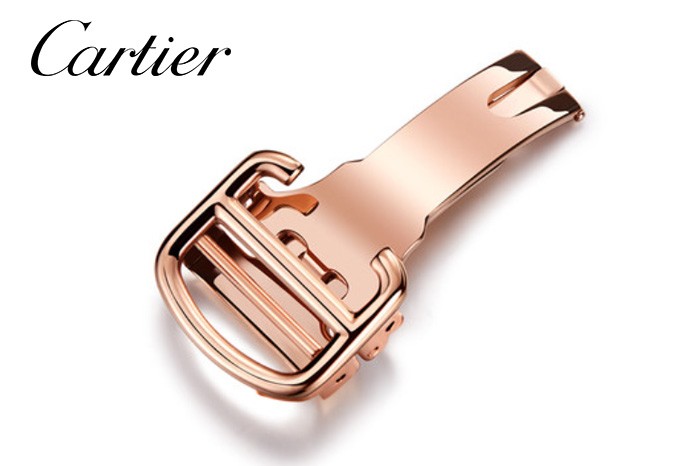 OEM Quality Rose Gold Cartier Ballon Bleu Stainless Steel Deployant Clasp